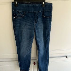 Rock & Republic Jean leggings, crop length, women’s size 14